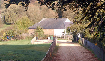 Rear of Linslade Lock Cottage October 2008